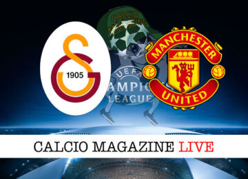 Galatasaray Manchester United cronaca diretta live risultato in tempo reale