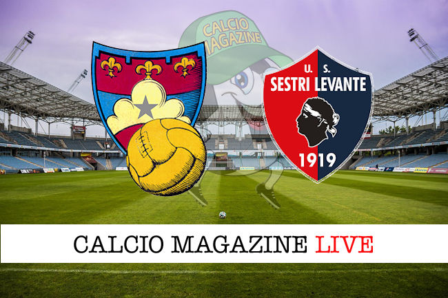 Gubbio Sestri Levante cronaca diretta risultato in tempo reale