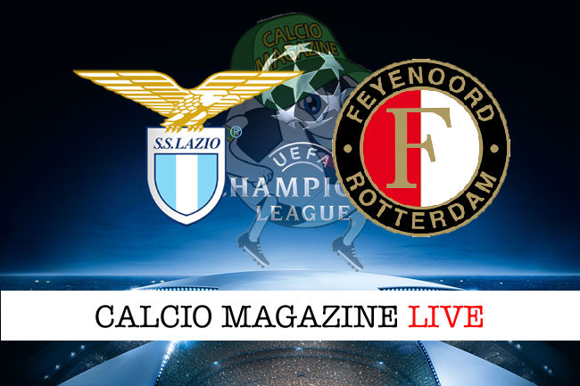 Lazio Feyenoord cronaca diretta live risultato in tempo reale