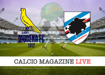 Modena Sampdoria cronaca diretta live risultato in tempo reale