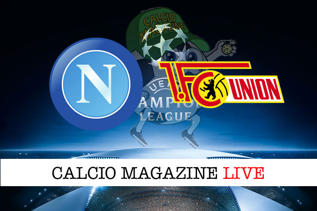 Napoli Union Berlino cronaca diretta live risultato in tempo reale