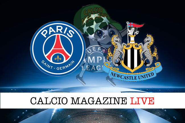 PSG Newcastle cronaca diretta live risultato in tempo reale