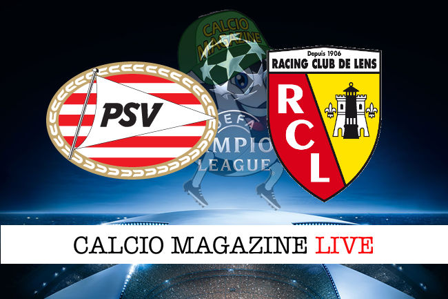 PSV Lens cronaca diretta live risultato in tempo reale