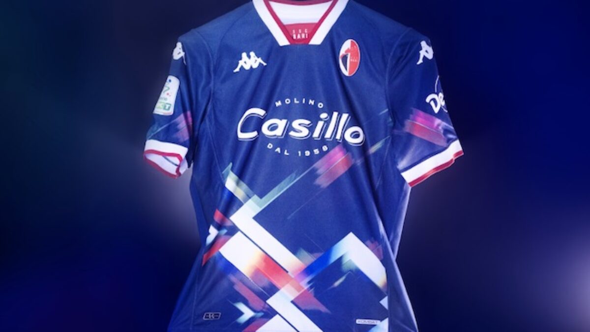 Quarta maglia del Bari presentata la Kombat Fourth 23 24