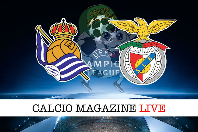 Real Sociedad Benfica cronaca diretta live risultato in tempo reale