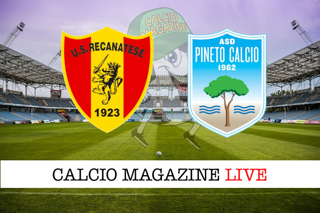 Recanatese Pineto cronaca diretta live risultato in tempo reale