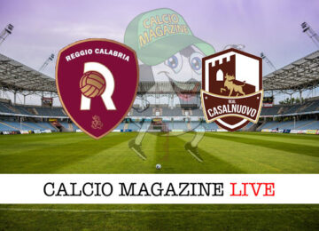 Reggio Calabria Real Casalnuovo cronaca diretta live risultato in tempo reale
