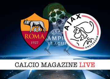 Roma Ajax cronaca diretta live risultato in tempo reale