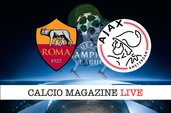 Roma Ajax cronaca diretta live risultato in tempo reale