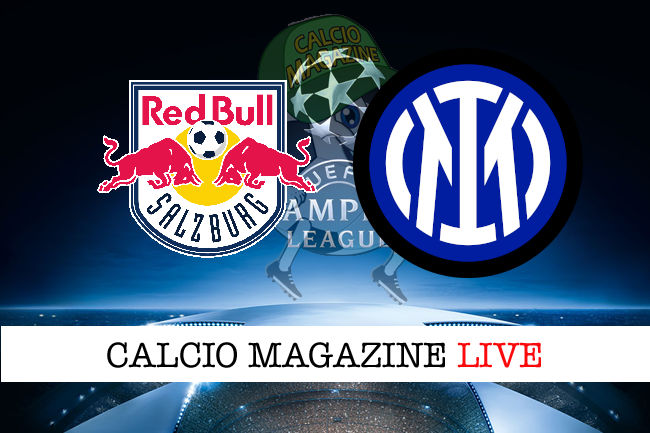 Salisburgo Inter cronaca diretta live risultato in tempo reale