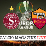 Servette Roma cronaca diretta live risultato in tempo reale