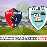 Sestri Levante Olbia cronaca diretta live risultato in tempo reale