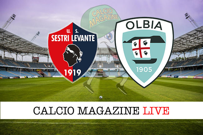 Sestri Levante Olbia cronaca diretta live risultato in tempo reale