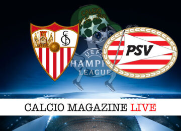 Siviglia PSV cronaca diretta live risultato in tempo reale