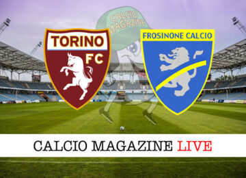 Torino Frosinone cronaca diretta live risultato in tempo reale