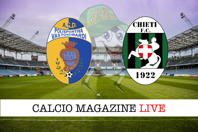 Vastogirardi Chieti cronaca diretta live risultato in tempo reale