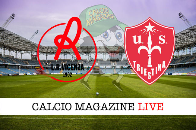 Vicenza Triestina cronaca diretta live risultato in tempo reale