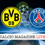Borussia Dortmund PSG cronaca diretta live risultato in tempo reale