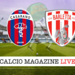 Casarano Barletta cronaca diretta live risultato in tempo reale