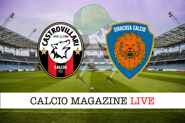 Castrovillari Siracusa cronaca diretta live risultato in tempo reale