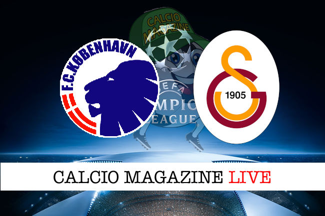 Copenhagen Galatasaray cronaca diretta live risultato in tempo reale