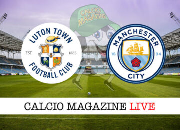 Luton Town Manchester City cronaca diretta live risultato in tempo reale
