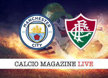 Manchester City Fluminense cronaca diretta live risultato in tempo reale