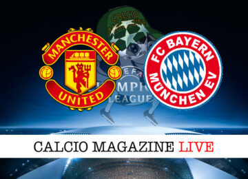 Manchester United Bayern Monaco cronaca diretta live risultato in tempo reale