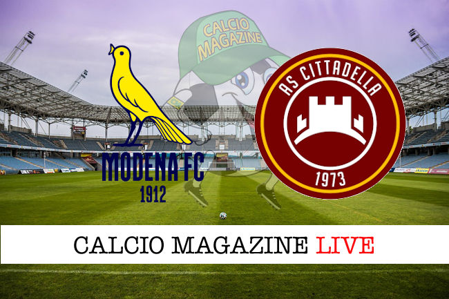 Modena-Cittadella: orari e info utili - Modena FC