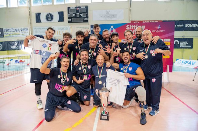 nola campione coppa italia sitting volley 2023