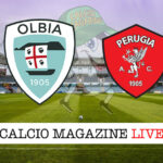 Olbia Perugia cronaca diretta live risultato in tempo reale