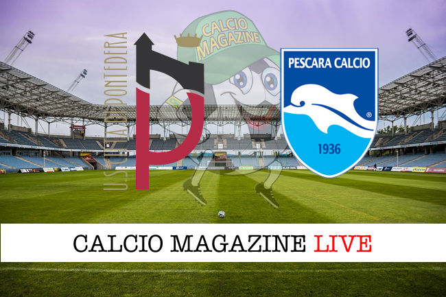 Pontedera Pescara cronaca diretta live risultato in tempo reale