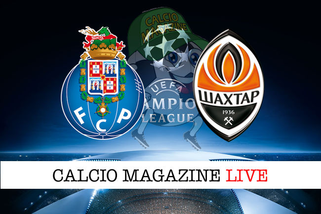 Porto Shakhtar Donetsk cronaca diretta live risultato in tempo reale