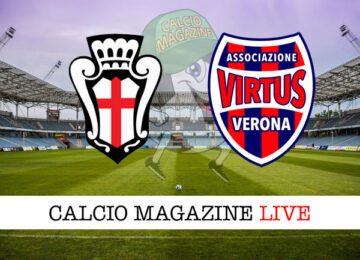 Pro Vercelli Virtus Verona cronaca diretta live risultato in tempo reale