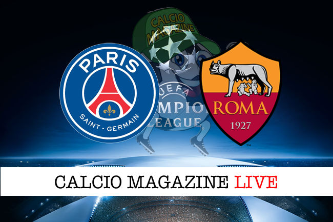 PSG Roma cronaca diretta live risultato in tempo reale