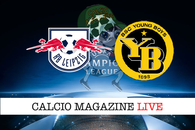 RB Lipsia Young Boys cronaca diretta live risultato in tempo reale