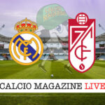Real Madrid Granada cronaca diretta live risultato in tempo reale