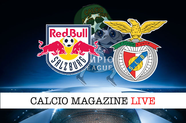 Salisburgo Benfica cronaca diretta live risultato in tempo reale