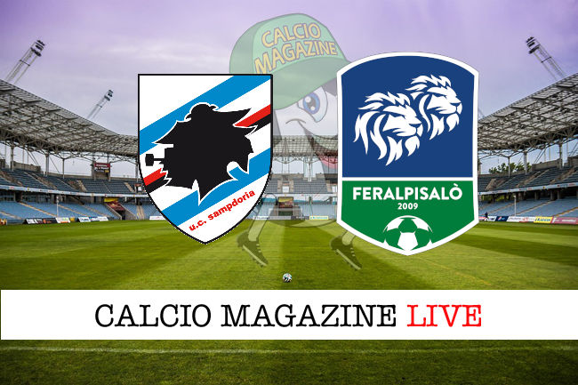 Sampdoria FeralpiSalò cronaca diretta live risultato in tempo reale