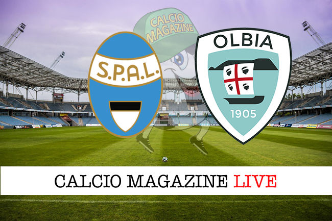 SPAL Olbia cronaca diretta live risultato in tempo reale