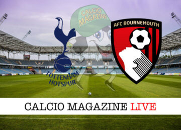 Tottenham Bournemouth cronaca diretta live risultato in tempo reale