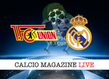 Union Berlino Real Madrid cronaca diretta live risultato in tempo reale