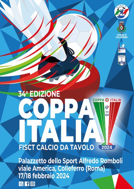 34° coppa italia calcio da tavolo