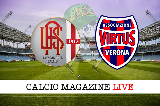 Alessandria Virtus Verona cronaca diretta live risultato in tempo reale