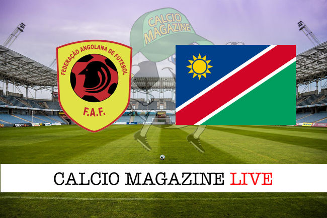 Angola Namibia cronaca diretta live risultato in tempo reale