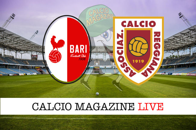 Bari Reggiana cronaca diretta live risultato in tempo reale