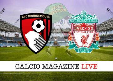 Bournemouth Liverpool cronaca diretta live risultato in tempo reale