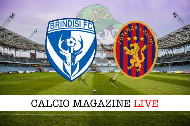 Brindisi Potenza cronaca diretta live risultato in tempo reale