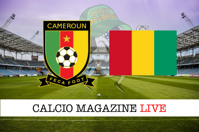 Camerun Guinea Sorrento cronaca diretta live risultato in tempo reale