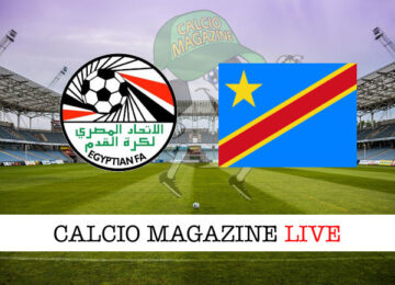 Egitto DR Congo cronaca diretta live risultato tempo reale